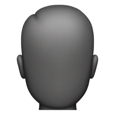 A human Seen from back sticker