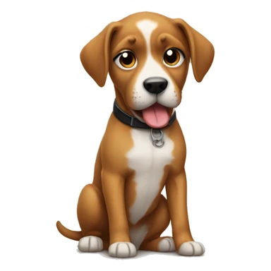 beatboxing puppy sticker