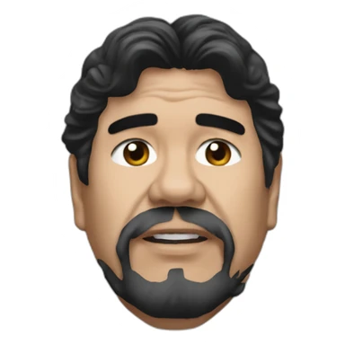 diego maradona sticker