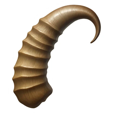 Goat horn key sticker