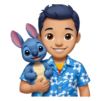 Stitch y lilo sticker