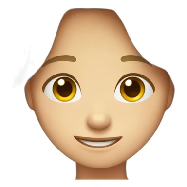 smile but crying sticker