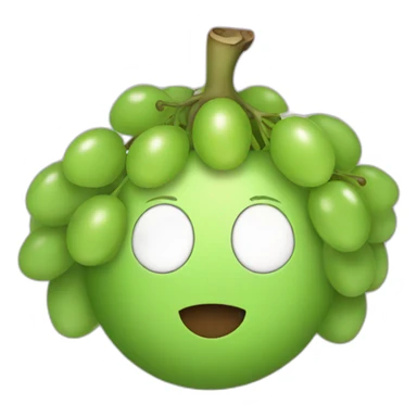 one peace grape sticker