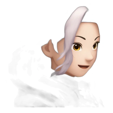 Nezuko attaque manga sticker