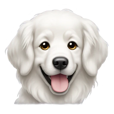 White English Retriever sticker