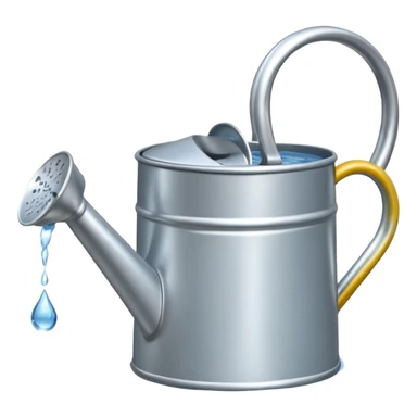 watering can with water coming from it sticker