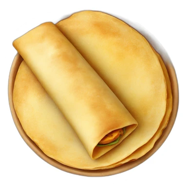 Indian dosa sticker