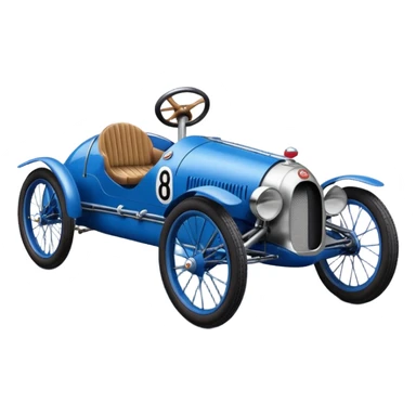 Bugatti cyclekart sticker