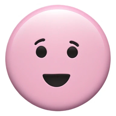 Pastel pink pin sticker