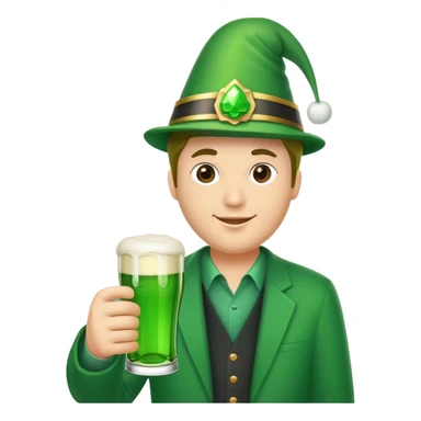 St Patrick's day sticker