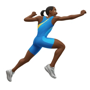 Track and field throwing  sticker