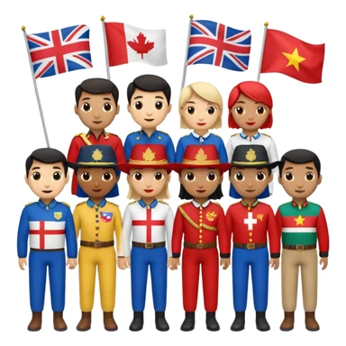 Countryhumans sticker