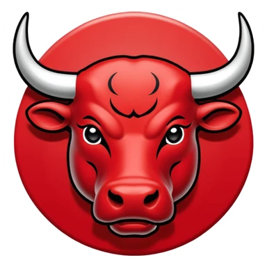 Chicago bulls el logo sticker
