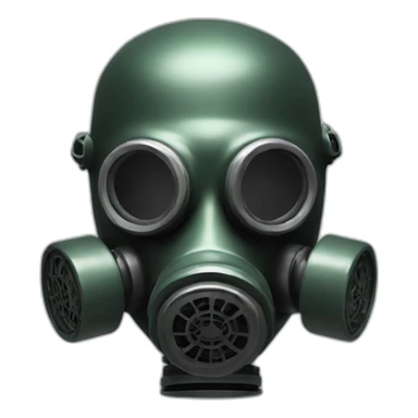 Gasmask idol sticker