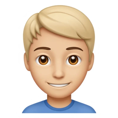 Sneaky smile sticker