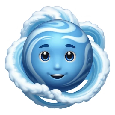 The planet Neptune, photorealistic and detailed, without a face sticker