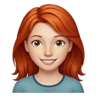 Garota ruiva sticker