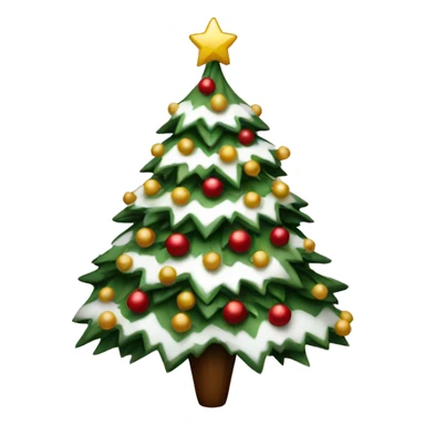 coquette christmas tree  sticker
