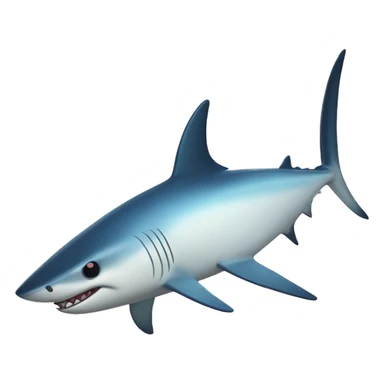 Shortfin mako sticker