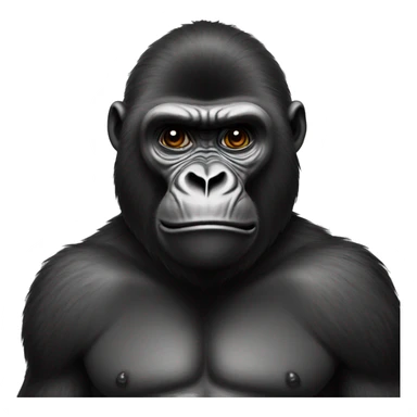 Emoji Seeker gorilla sticker