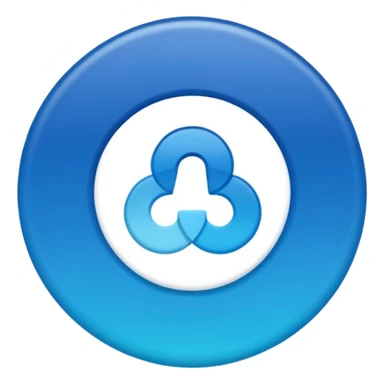 Create an icon that has these words in it: DoToKnowMedia. Make it Circular sticker