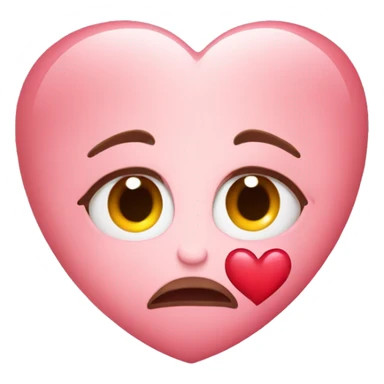 Heart with kisses  sticker