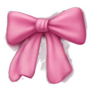 Pink blanket with bow sticker
