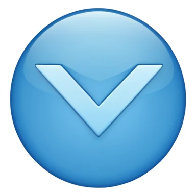 Centang biru tiktok sticker