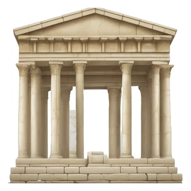 Ephesus temple of Artemis monument ruins sticker