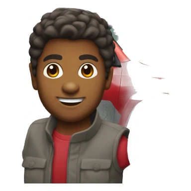 Toyota 4runner roja  sticker