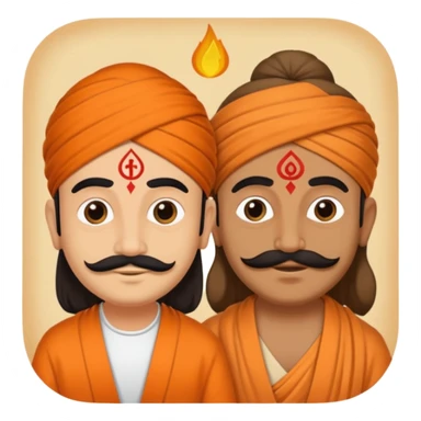 Create and YouTube video thumbnail in which it is written that Amit and babaji and funny symbols funny background and very funny background sticker