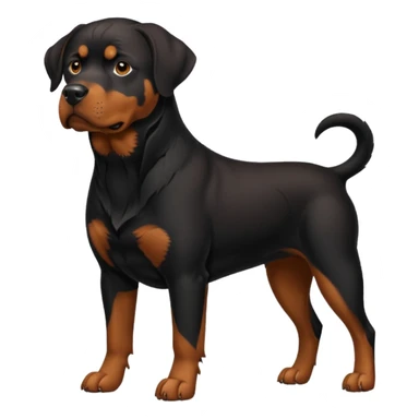 Rotwiller dog sticker