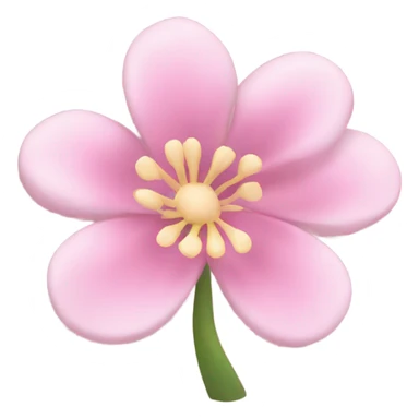 flower pink baby sticker