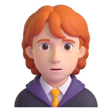 Ron Weasley from Harry Potter sticker