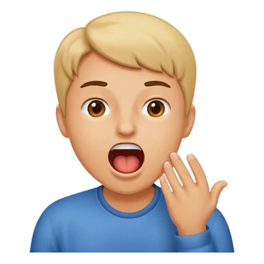 Make a person burping sticker