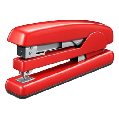 red stapler sticker