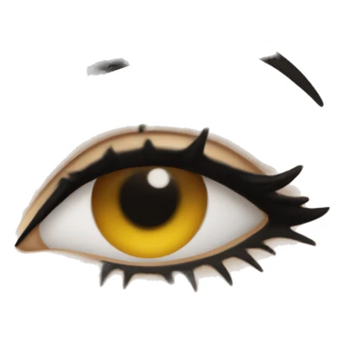 Make eyes pop with black eyeliner sticker