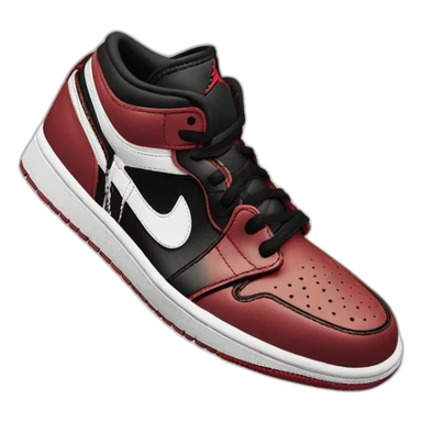 Air jordan 1 low sticker