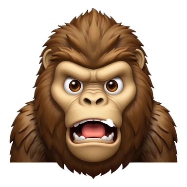 Kong surprised sticker