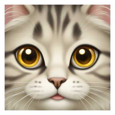 Siberian cat sticker