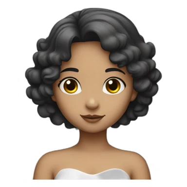 angel girl black wings sticker