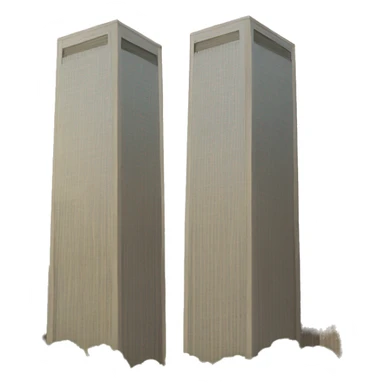 twin towers and plan sticker