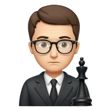 a chess coach sticker