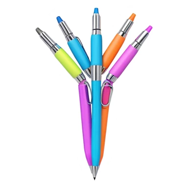 3D, psychedelic colored pen, hippie style sticker