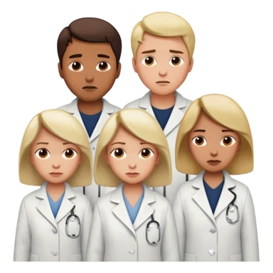 "Pod 1", a group of people, are sad sticker