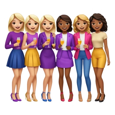 Popular girls sticker