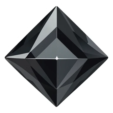 56 karat black diamond crystal sticker