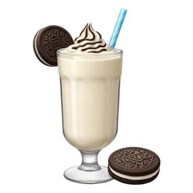 Oreo white Smoothie sticker