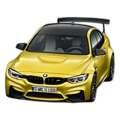 BMW M3 CS F80 sticker