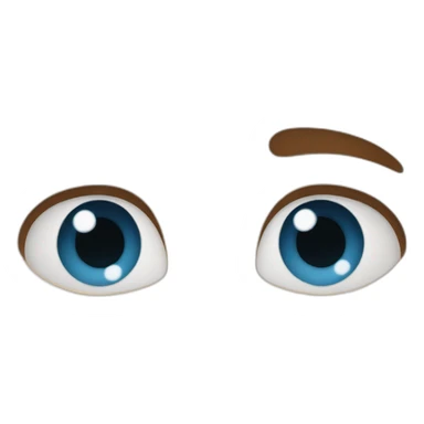 a young boy with blue eyes and brown hair sticker